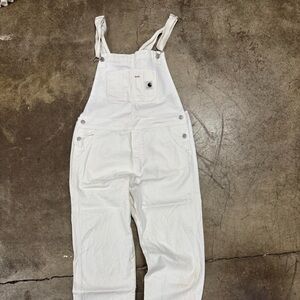 Carhartt White Cotton Overalls